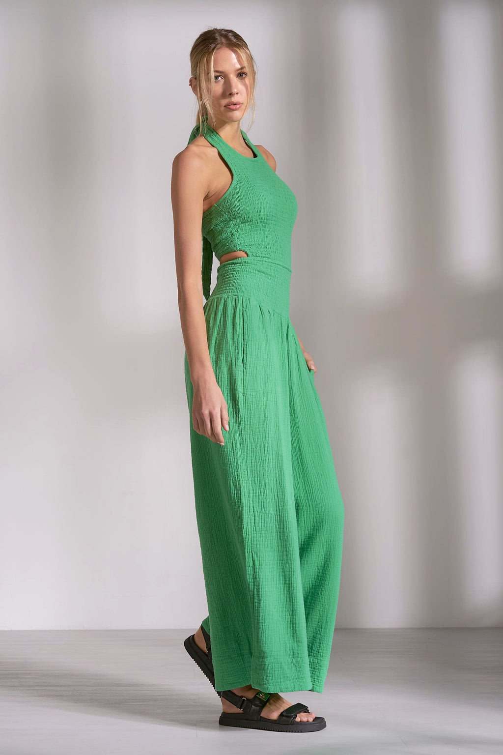 Kelly Jumpsuit Kelly Green - Shop Elan