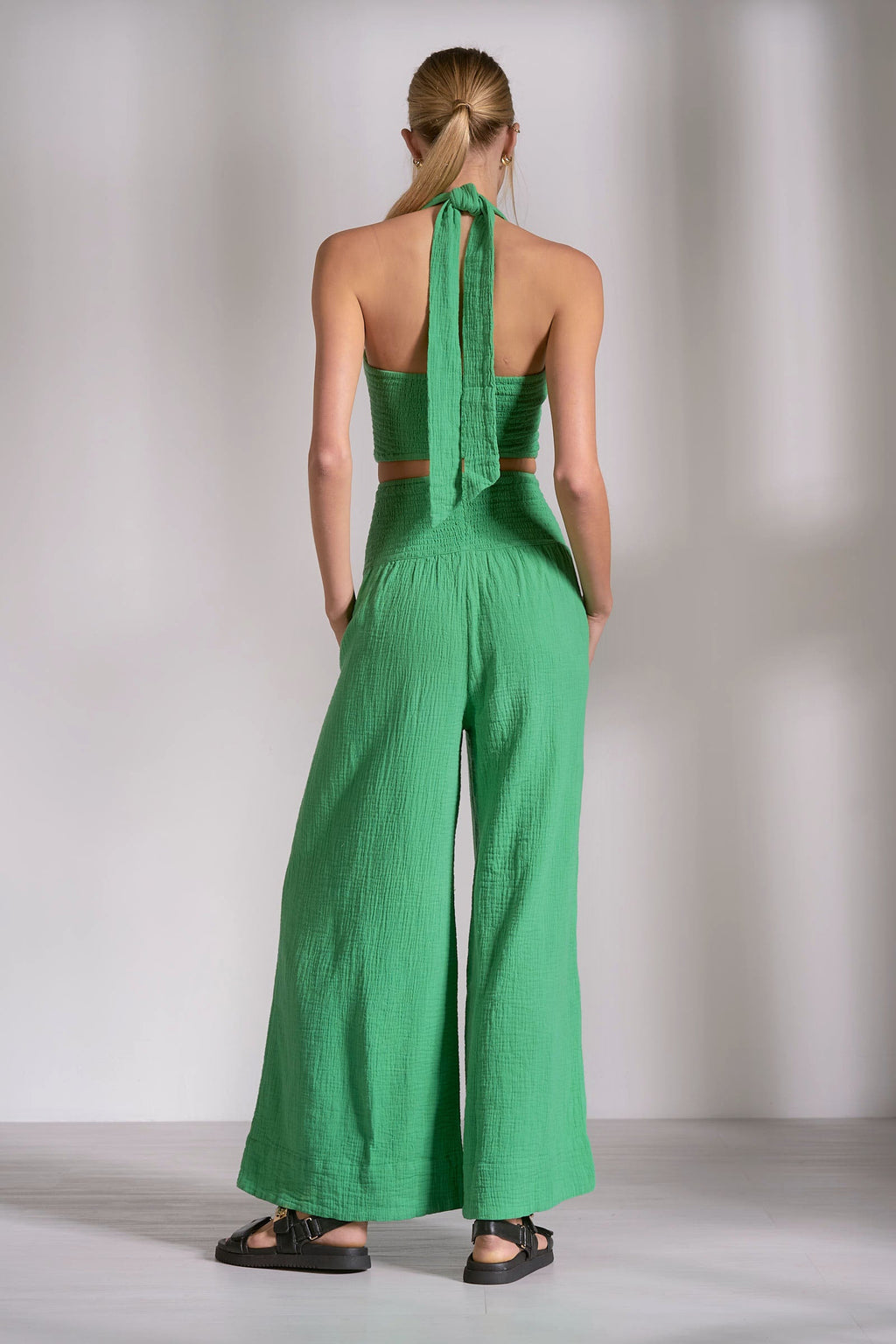 Kelly Jumpsuit Kelly Green - Shop Elan