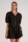 Ellen Top Black - Shop Elan