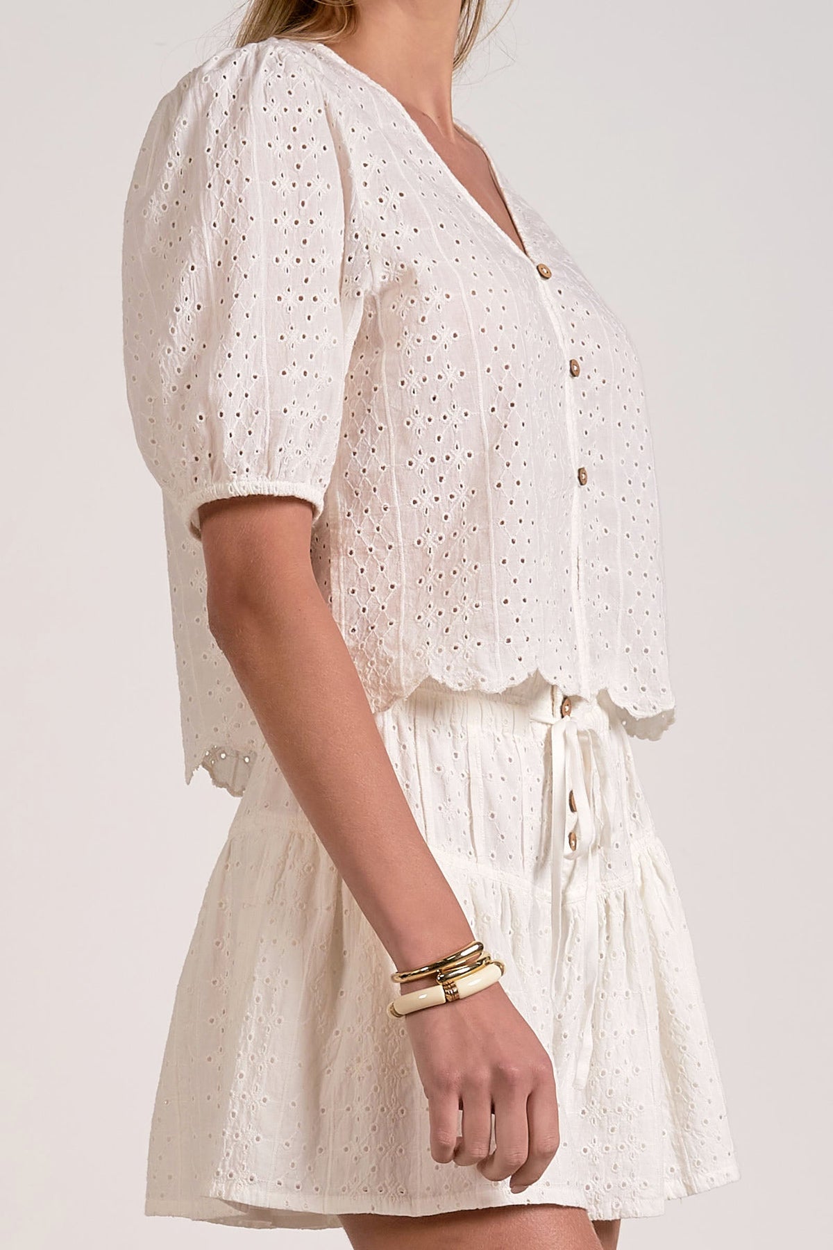 Ellen Top White - Shop Elan