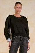 Mollie Top Black Plaid - Shop Elan