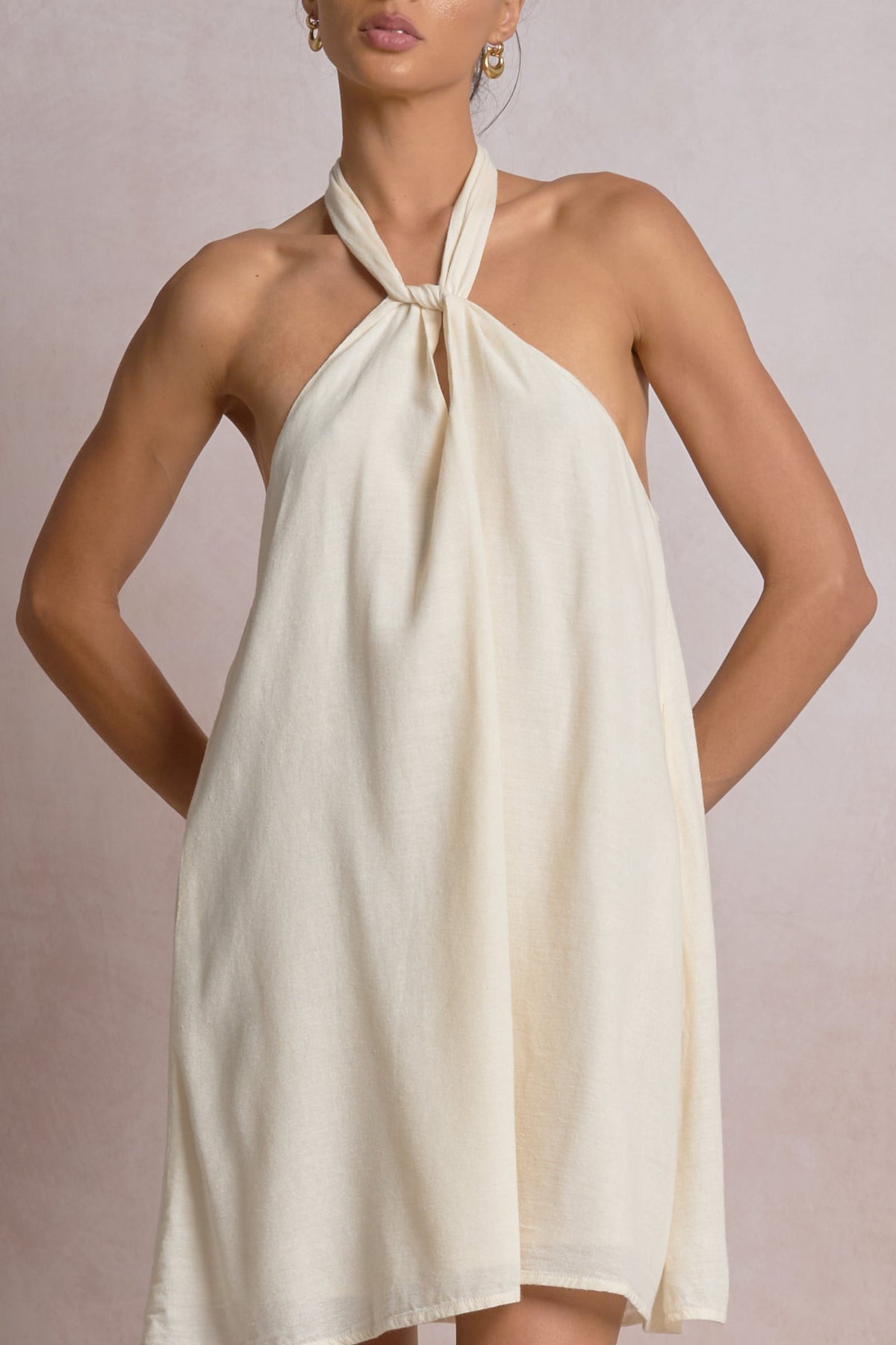 Santorini Halter Dress - Shop Elan
