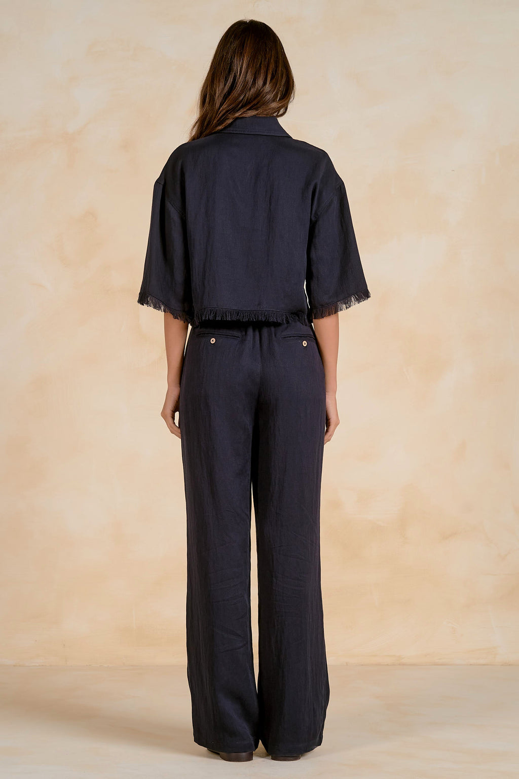 Lara Top Navy - Shop Elan