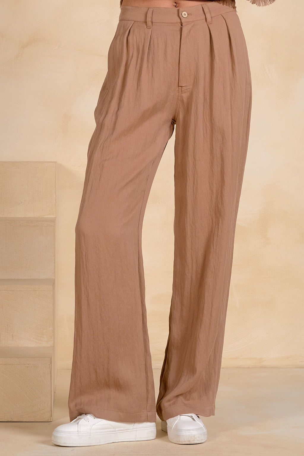 Lainey Pant Brown - Shop Elan