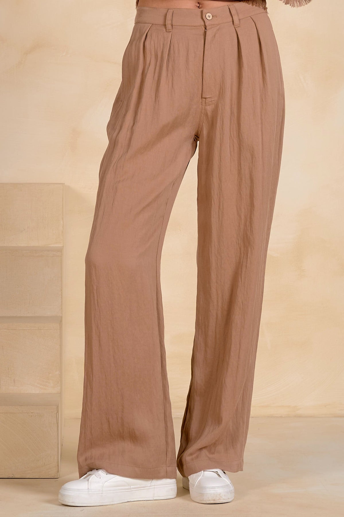 Lainey Pant Brown - Shop Elan