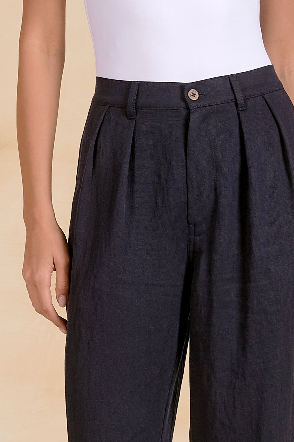 Lainey Pant Navy - Shop Elan