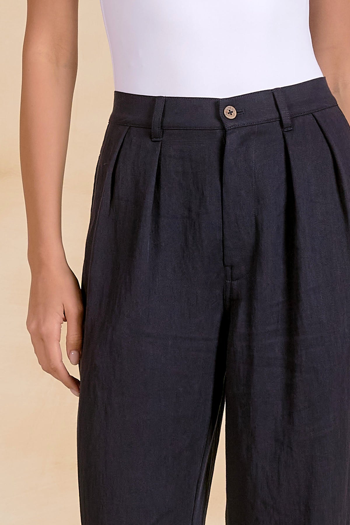Lainey Pant Navy - Shop Elan