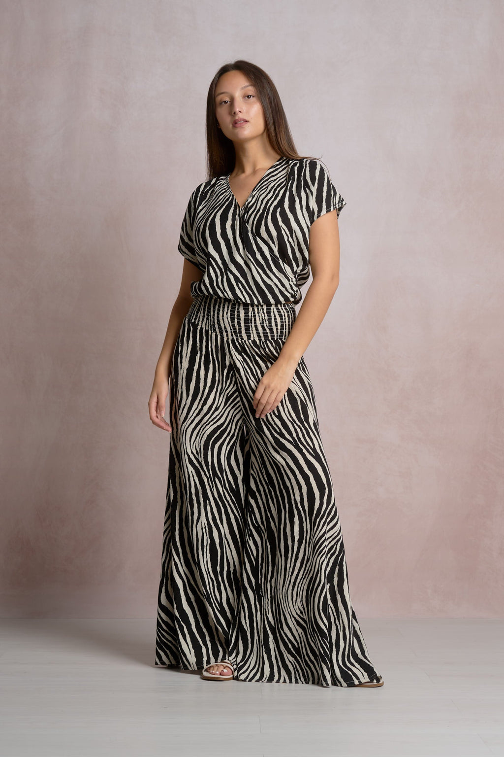Zaza Top Black Zebra - Shop Elan