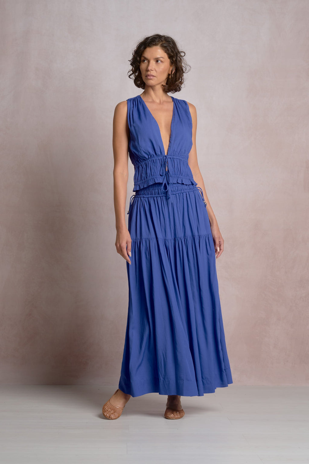 Riri Top Sapphire Blue - Shop Elan