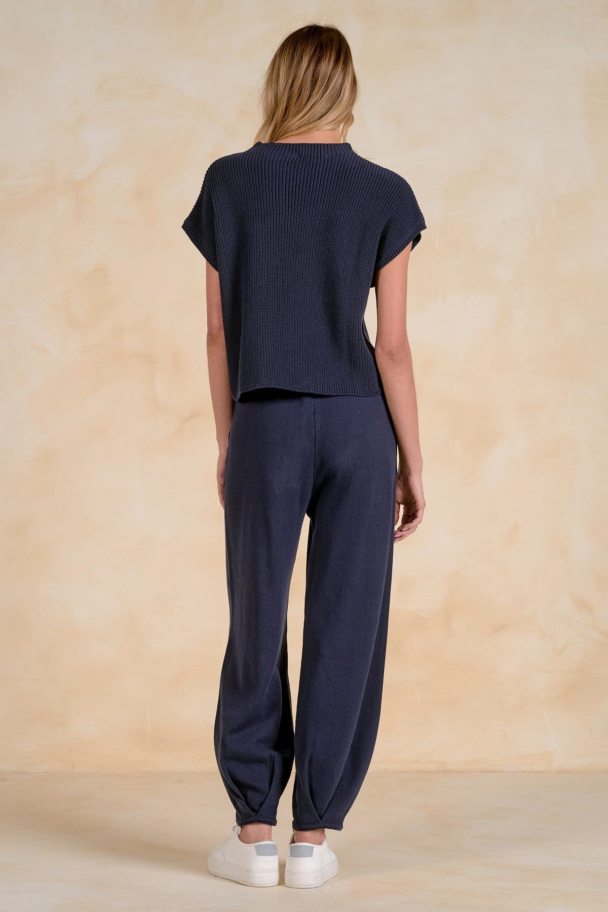 Willow Sweater Navy - Shop Elan