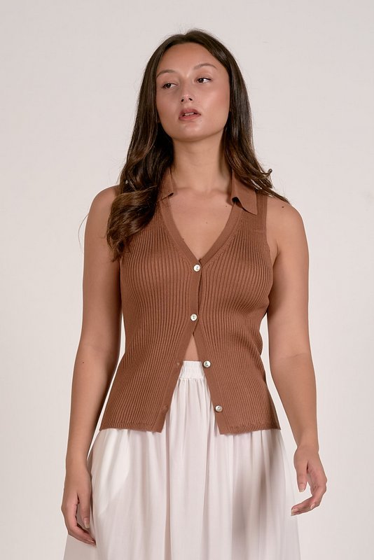 Sandy Sweater Vest - Shop Elan