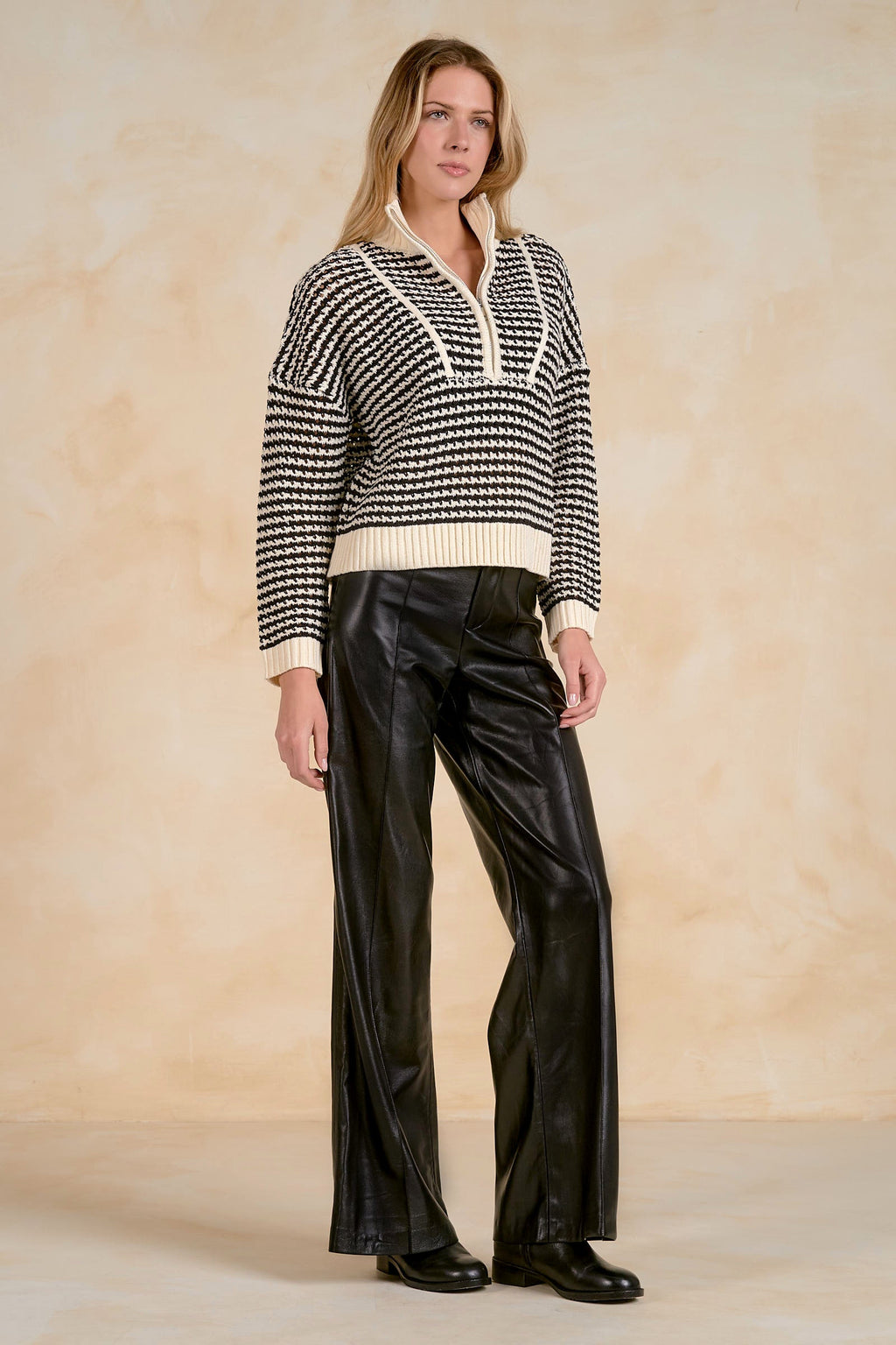 Blair Half Zip Black - Shop Elan