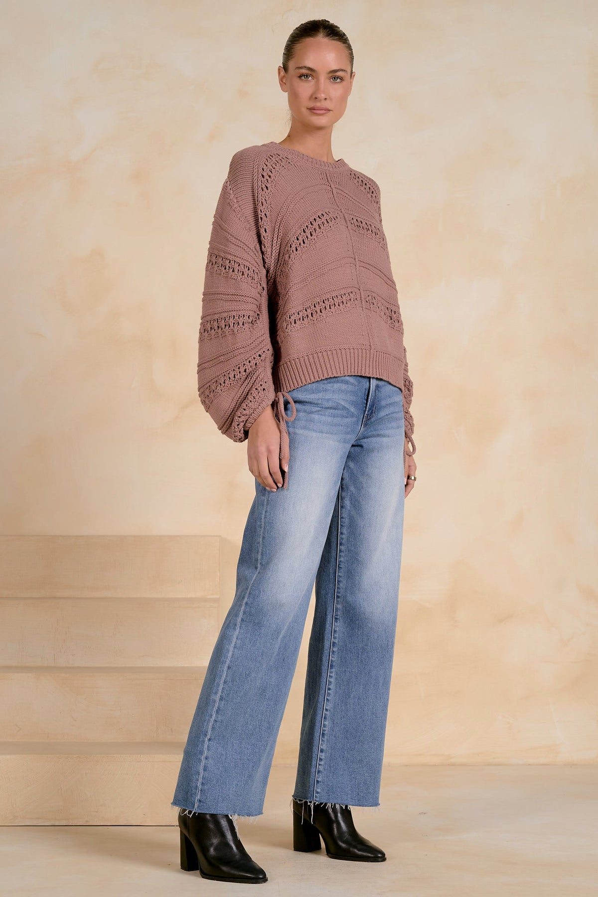 Belle Sweater Cinnamon - Shop Elan