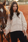 Belle Sweater Off White - Shop Elan