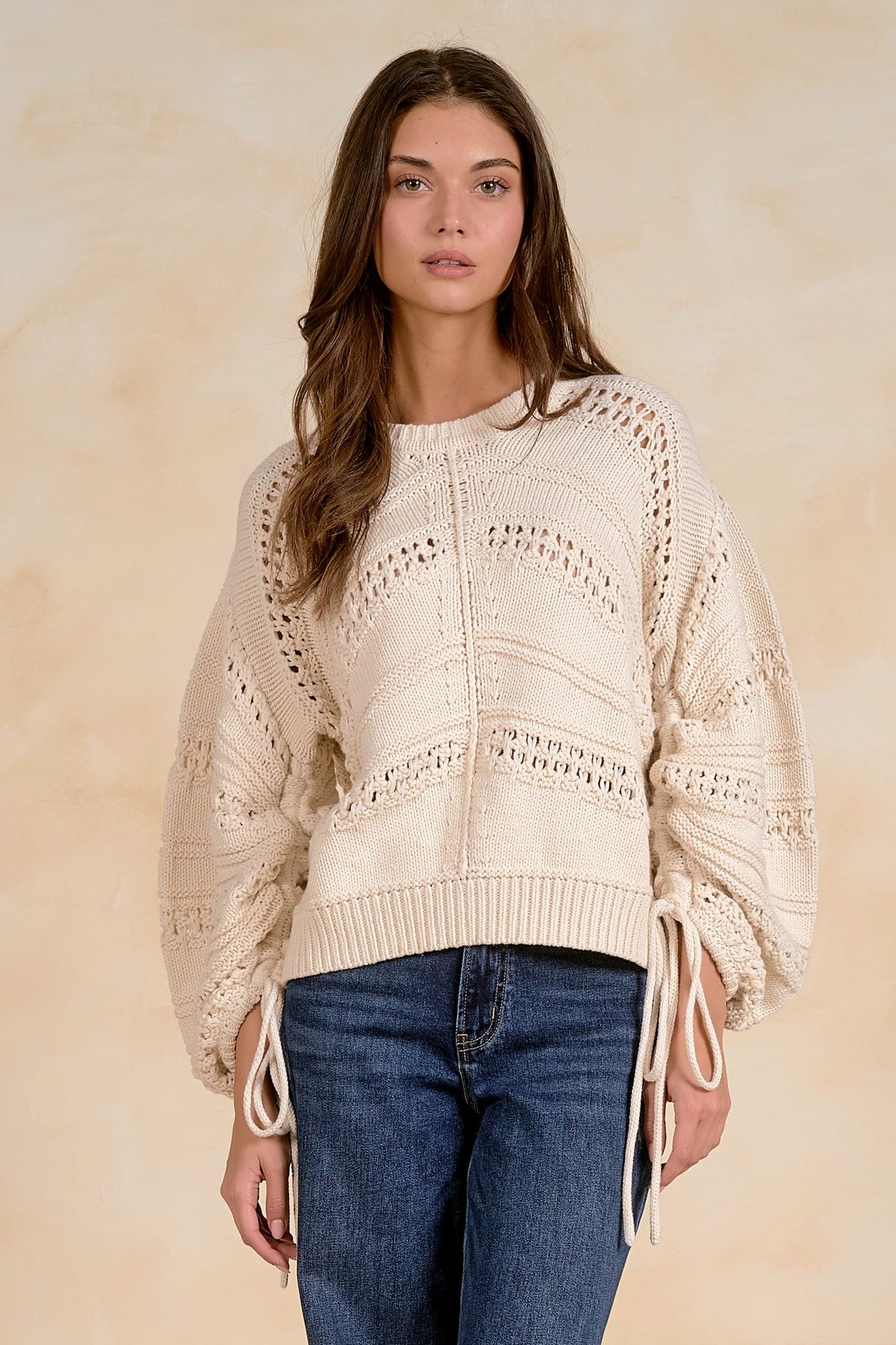 Belle Sweater Off White - Shop Elan