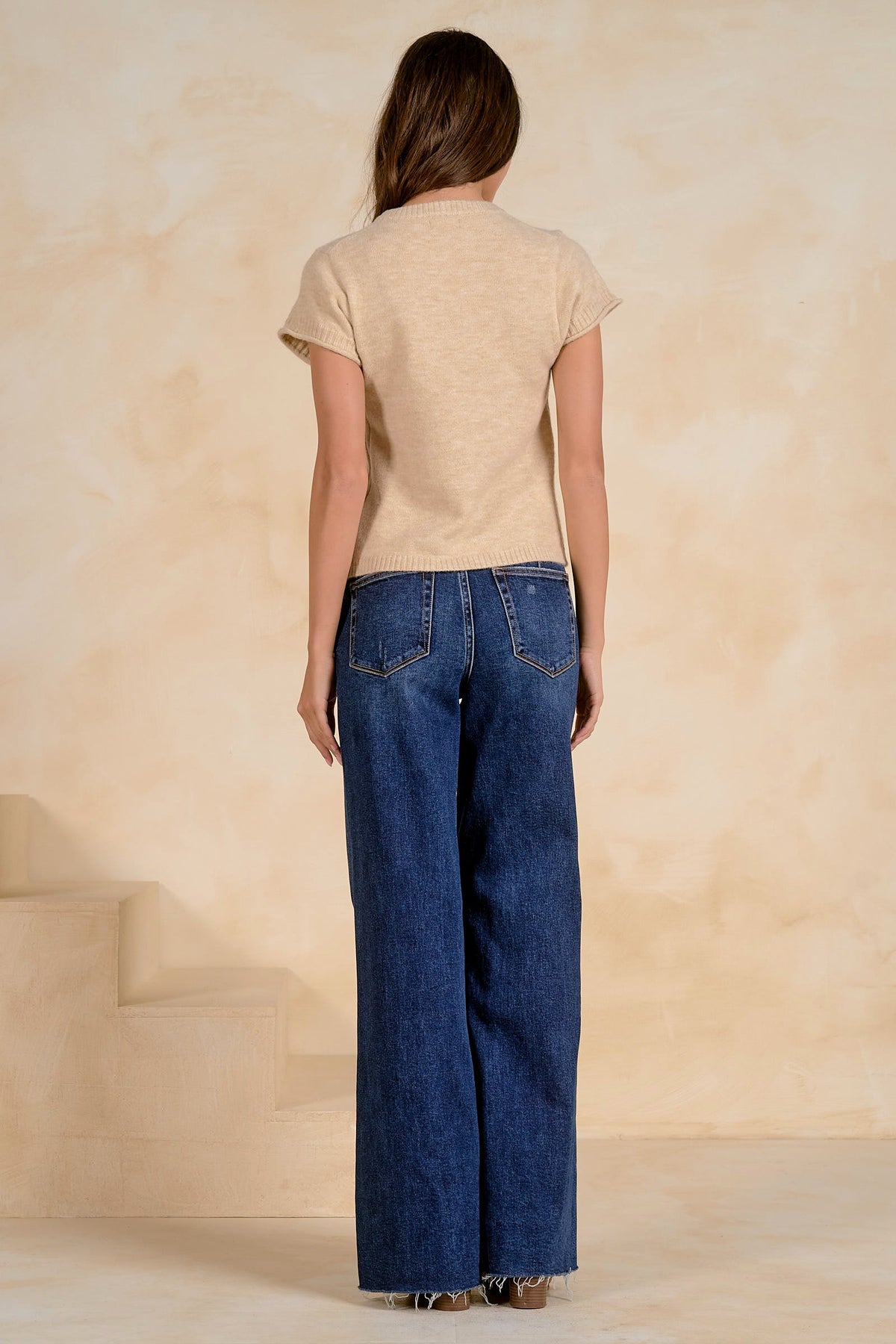Sam Sweater Stone - Shop Elan