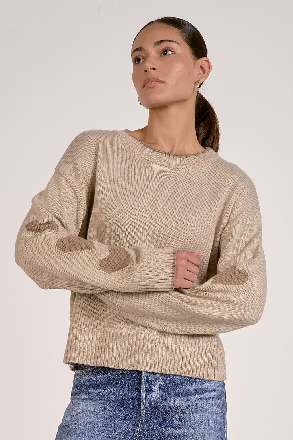 Hearts Sweater - Shop Elan