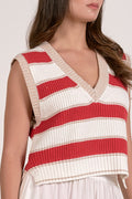Slate Sleeveless Sweater - Shop Elan