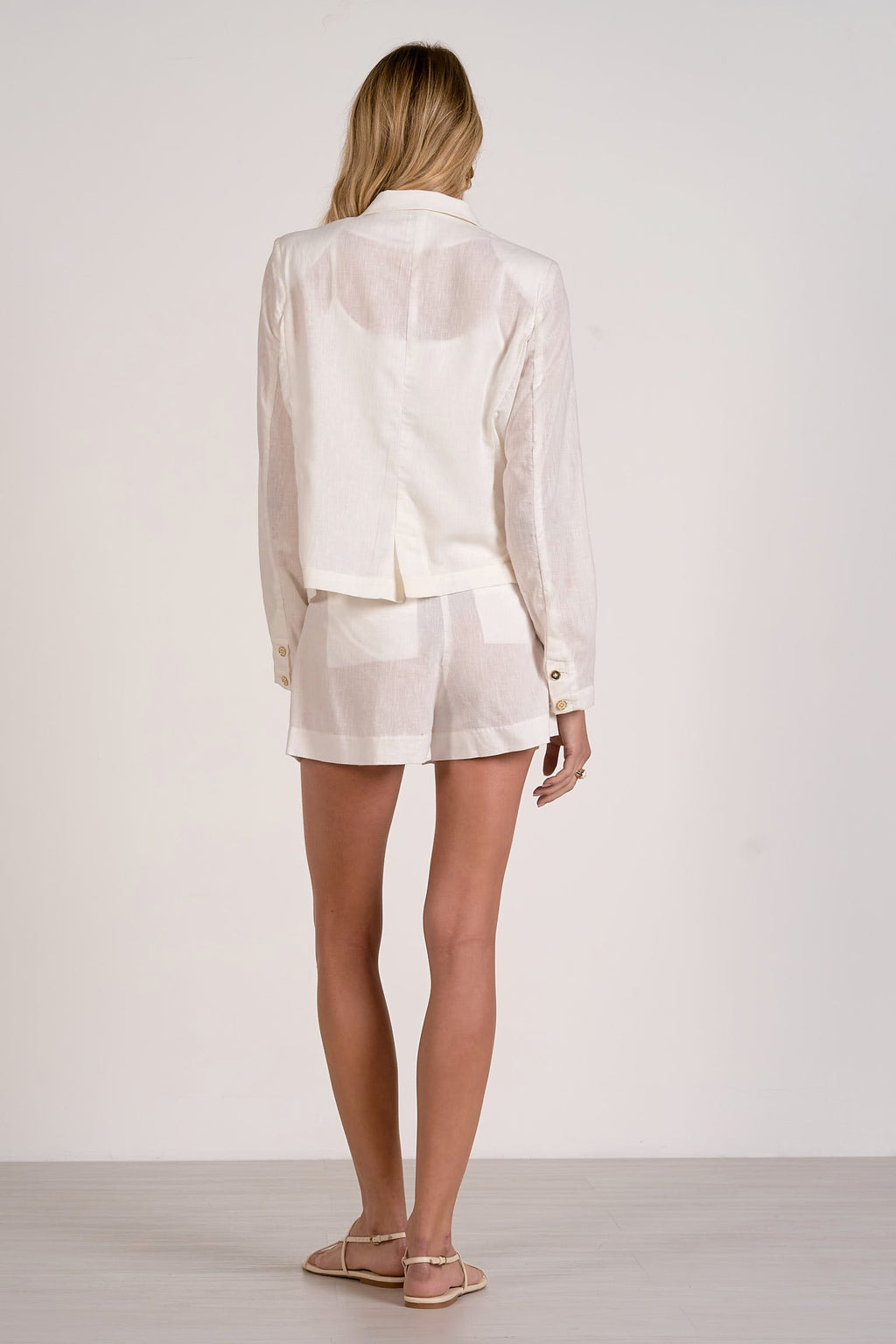 Thatcher Blazer White - Shop Elan