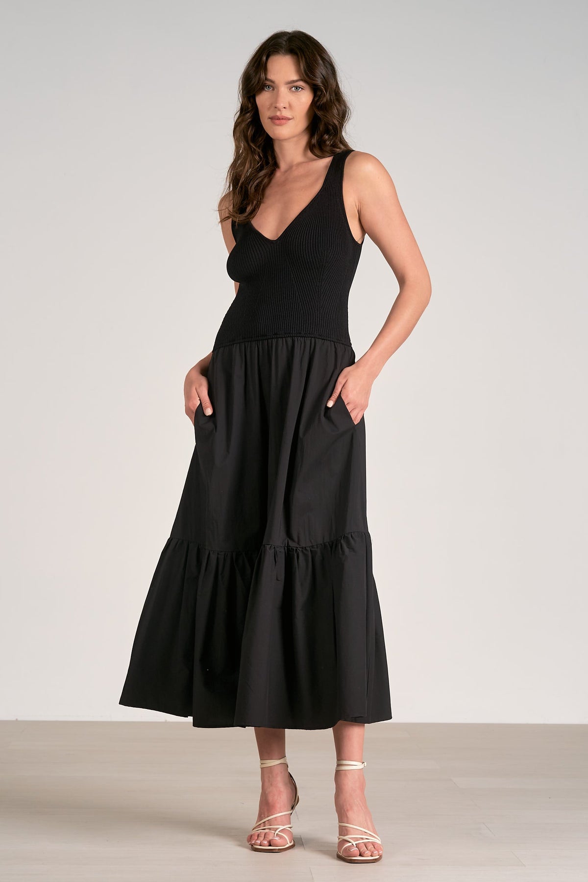 Rhodes Dress Black - Shop Elan