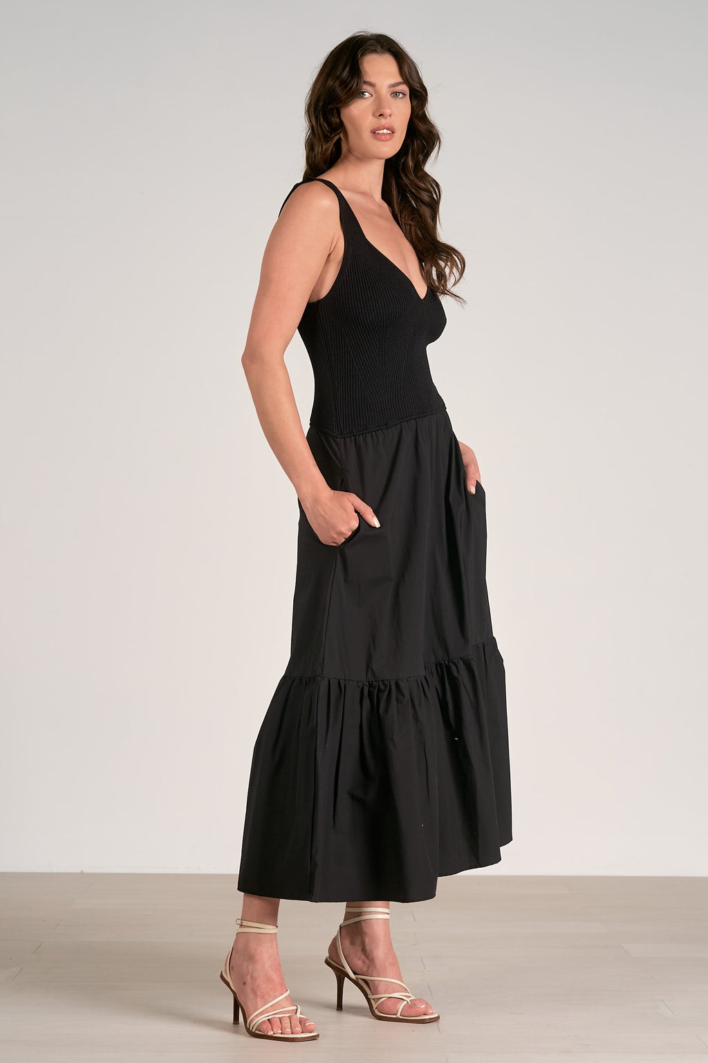Rhodes Dress Black - Shop Elan