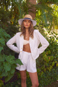 Thatcher Blazer White - Shop Elan